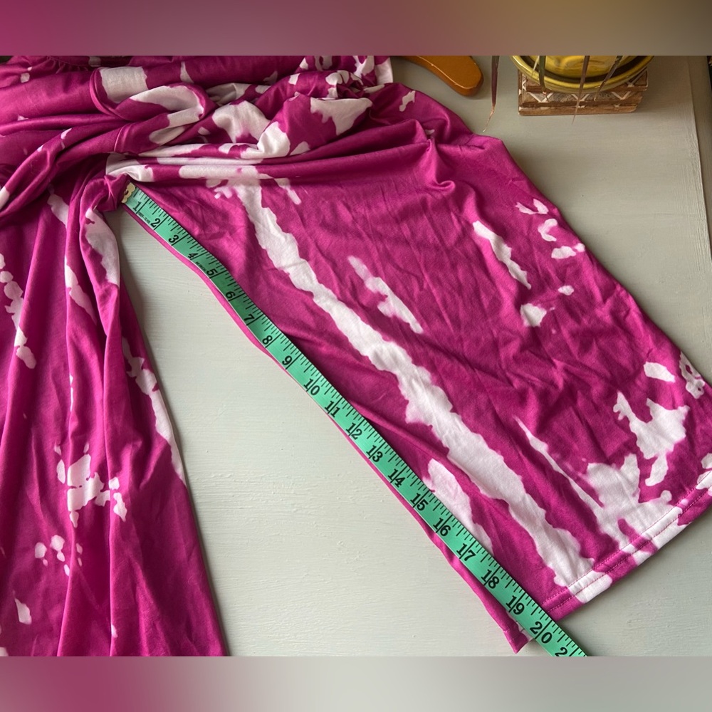 NEW Boho Tie Dye Loose Casual Wide Leg Jumpsuit - Picture 6 of 7